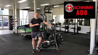 The Schwinn Airdyne AD8 Pro  Is it the best air bike out there [upl. by Basham]