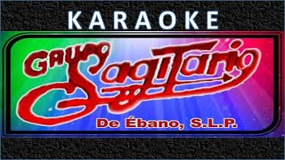 Castigame  Grupo Sajitario Karaoke [upl. by Anauqat623]