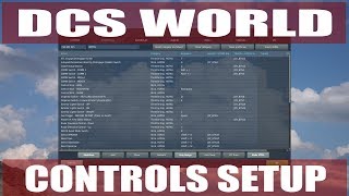 DCS World Controls Setup [upl. by Melena]