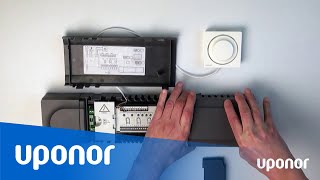 Installasjonsfilm for Uponor Smatrix Base Sentralenhet X145 BUS 6 X Kablet NORSK [upl. by Emilee]