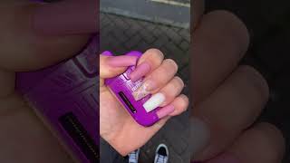 New nails 💅 manicure treatyourself newyorknails selflove selfcare viralvideo shortsfeed [upl. by Elleinahc]