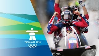 USA Win 4Man Bobsleigh Gold  Vancouver 2010 Winter Olympics [upl. by Cesya187]