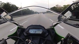 Kawasaki Ninja 250SL  RR MONO  Sunday Ride  Raw Sound  Top Speed [upl. by Llerrej861]