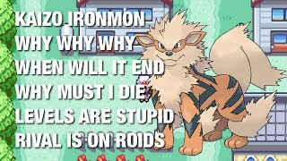 Need New Shoes Mom  Pokemon Fire Red Kaizo Ironmon Challenge Attempt 307 [upl. by Noterb855]