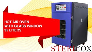 95 Liters Hot Air Oven with Glass Window [upl. by Gwen727]