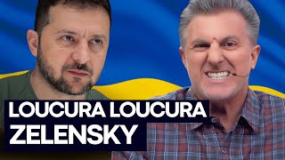 SURREAL  HUCK ENTREVISTA ZELENSKY EM KIEV  GEOPOLÍTICA [upl. by Kosel]