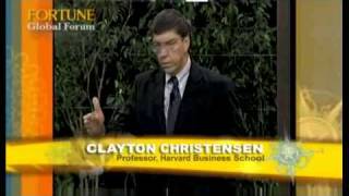 Disruptive Innovation  Clayton Christensen Part 1 [upl. by Larrisa]