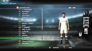 pes 2011 rostros caras de Alianza Lima Juan Aurich Universitario Peru [upl. by Terchie]