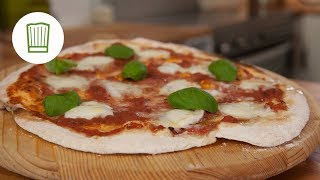 Pizza wie aus dem Steinofen  Chefkochde [upl. by Dilaw]