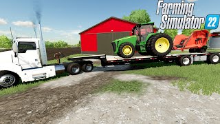 I BOUGHT MY FIRST TRACTOR JOHN DEERE 8230 1ST GEN FARMER [upl. by Neurath286]