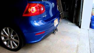 2008 VW R32 Start up Exhaust [upl. by Haidedej95]