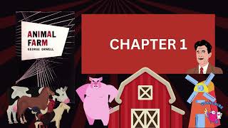 AUDIOBOOK CHAPTER 1 of the ANIMAL FARM by George Orwell [upl. by Harbot]