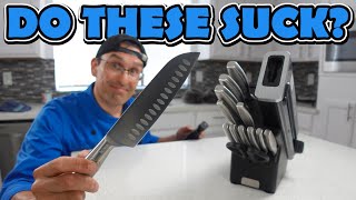 Uncover the Truth Behind the Hype  Ninja Foodi NeverDull Knife Set Review [upl. by Yenittirb]