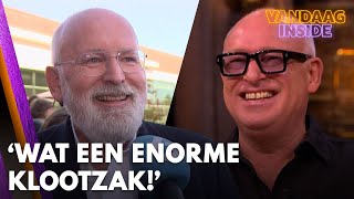 René hoort uitspraken Frans Timmermans over Vandaag Inside ‘Wat een enorme klootzak’ [upl. by Haroppizt]