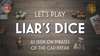 How to Play LIARS DICE  Learn the Best Dice Bluffing Game of All Time [upl. by Irabaj]