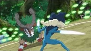 Review Pokemon XY Ep 58 Eng Dub 4th Gym Down [upl. by Elysia]