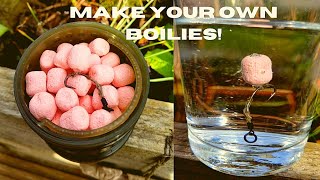 Carp fishing How to make pop up boilies [upl. by Kacerek]