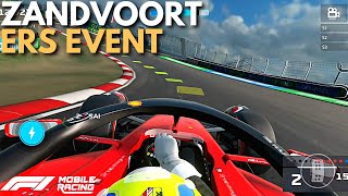 Zandvoort ERS Hotlap amp Setup  F1 Mobile Racing 2022 [upl. by Everett]