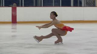 Eden Cui 2024 IceFest PreJuvenile Girls FS 1st [upl. by Poock906]