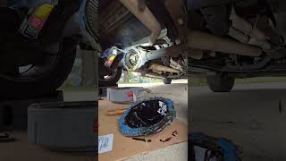 2007 ram 1500 rear diff oil change [upl. by Lecrad]