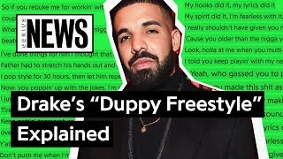 Drake’s “Duppy Freestyle” Explained  Song Stories [upl. by Leirua]