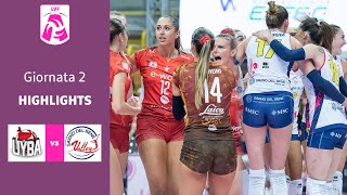 Busto Arsizio  Scandicci  Highlights  2 Giornata Campionato 2324  Lega Volley Femminile [upl. by Annam]