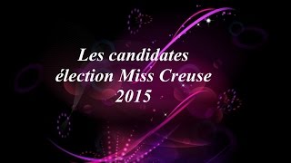 Election Miss Creuse les candidates [upl. by Reeves]