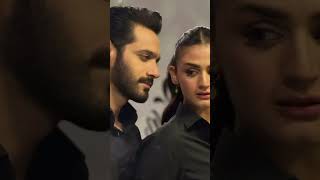 Wahaj Ali and Hira Mani look stunning share beautiful pictures hiramani wahajali sunnmeredil [upl. by Ahsikin]