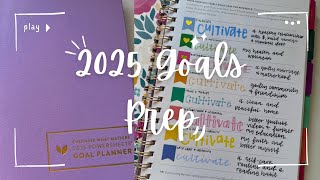 2025 Powersheets Prep Work  2025 Goal Planner  Cultivate What Matters [upl. by Geof]