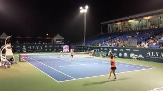 CHAMPIONS Set 1 BartyDellacqua vs MelicharNinomiya  WTA Kuala Lumpur 2017 [upl. by Kcirdorb]