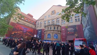 STADTBAD Leipzig zum 30 WGT  LANGE SCHLANGEN mit sehr vielen Besuchern  30 Wave Gotik Treffen [upl. by Noleta555]