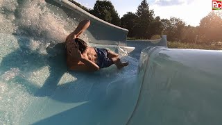 Funny Outdoor Water Slide in Germany Shorts POV [upl. by Karoline]