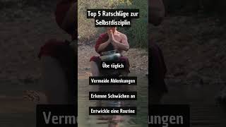 Selbstdisziplin stärken Die Top 5 ShaolinWeisheiten für Erfolg [upl. by Louanne436]