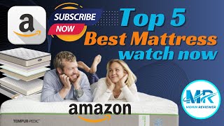 best memory foam mattress for side sleepersTop 5 Mattress review on amazonmattress mohinreviewer [upl. by Ahsratan]