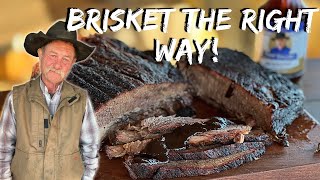 How to Smoke a Brisket RIGHT  An Easy StepByStep Guide [upl. by Ramhaj479]