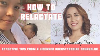 HOW TO START RELACTATION  PAANO MAIBALIK ANG GATAS NG INA  PAANO MAGKAGATAS ULIT  ARA CASAS [upl. by Ylirama]