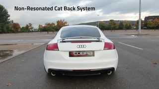 Audi TT Mk2 20 TFSI Quattro Performance Exhaust by Cobra Sport Exhausts [upl. by Kehsihba]