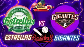 estrellas vs gigantes en vivo juego de hoy [upl. by Hiller]