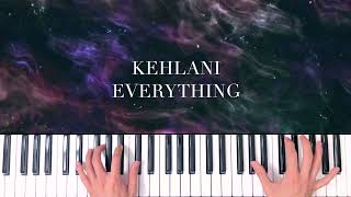 Kehlani  Everything  Piano Cover [upl. by Serolod]