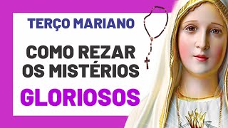 🔴 Ao VIVO  MISTÉRIOS GLORIOSOS DO TERÇO  Domingo 13102024 COMO REZAR tercoglorioso [upl. by Atinauj]