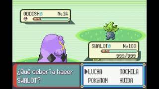 POKEMON EMERALD  SWALOT  BARRERA  BARRIER [upl. by Webb]