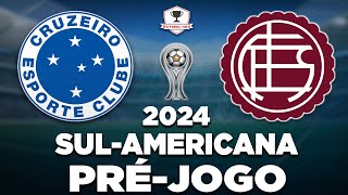 CRUZEIRO x LANÚS AO VIVO  SULAMERICANA  SEMIFINAL  NARRAÇÃO [upl. by Plusch]