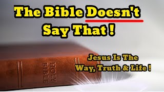 Common Misrepresentation of Biblical Christianity [upl. by Wilinski948]