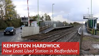 Kempston Hardwick  Least Used Station Bedfordshire [upl. by Annadal377]