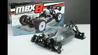 UNBOXING  Mugen Seiki MBX8 18 Nitro Buggy [upl. by Devi]