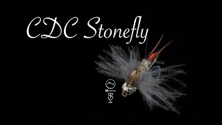 CDC Stonefly  Mountainfly Fly Tying  Fly Tying  great buggy nymph [upl. by Sidky]