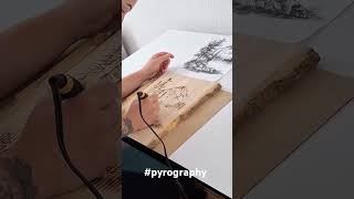 pyrography process slovakia hobby art [upl. by Ahseina971]