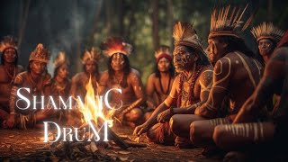 Shamanic Drumming Meditation Music  SHAMANIC DRUMS  HANDPAN  Tribal Healing Music [upl. by Alyakim]