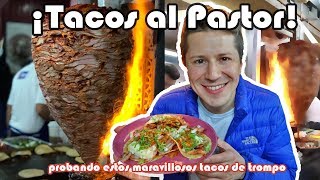 🌮 TACOS AL PASTOR  🇨🇱 Chileno probando clásicos tacos mexicanos [upl. by Anallese]