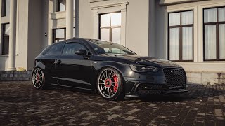 Audi A3 8V bagged on OZ Ultraleggera [upl. by Sandy]